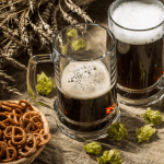 bock beer and hops